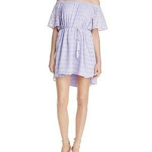 Finders Keepers Ascot Ruffle Off-the-Shoulder-Dress | Lilac